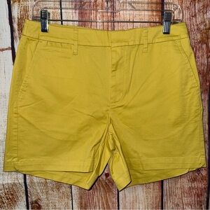 🆕NWT a new day Women's Chino Shorts size 4 yellow